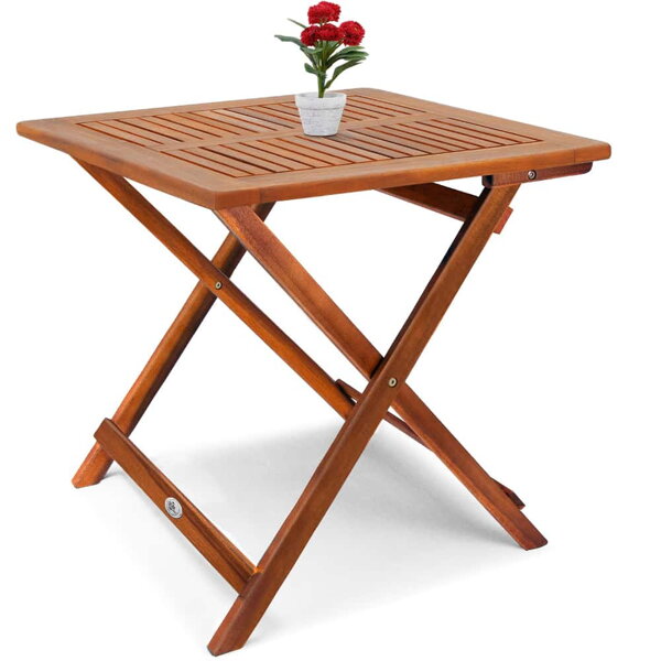 Zahradní stolek Alek z akáciového dřeva 70x70x73cm