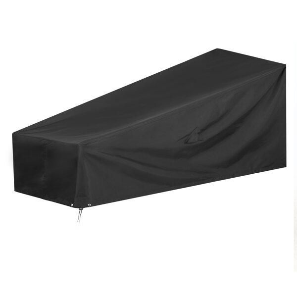 Ochranný obal na saunové lehátko, antracit 160/155x60x75/39 cm