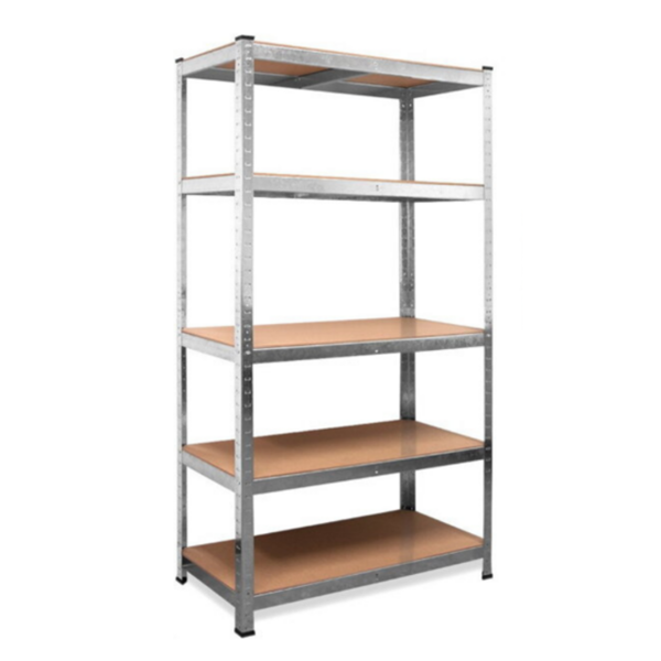 Regál s vysokou nosností HEAVY, max. 875kg, 90x40x180cm, stříbrná