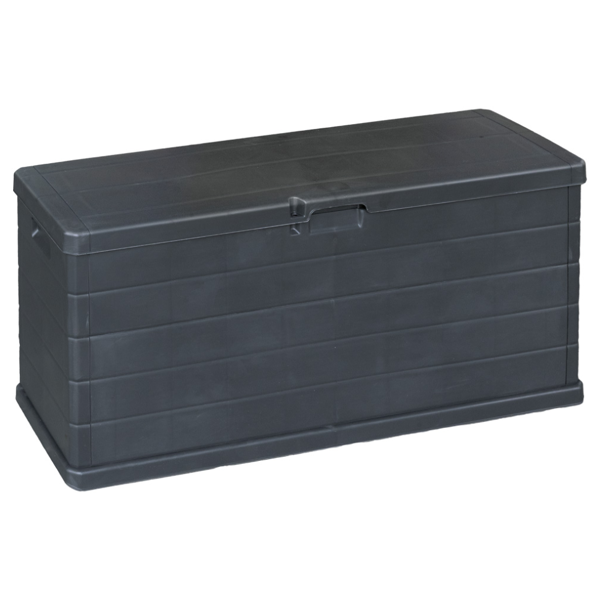 Úložný box OMEGA, 210L, 117x38x56cm, antracitová