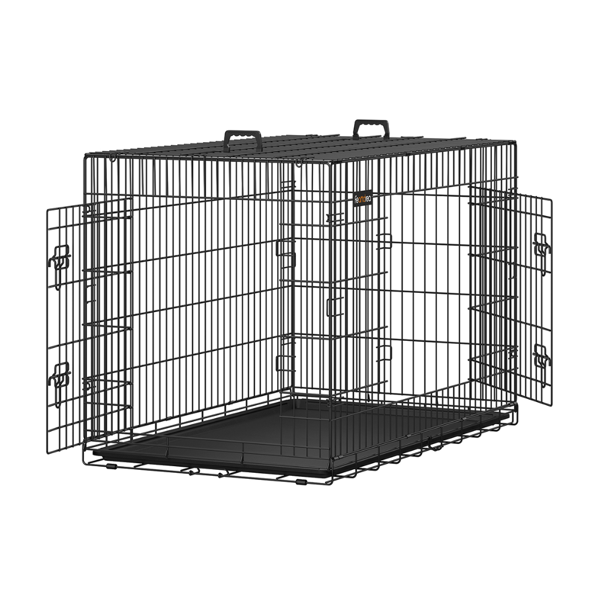 Klec pro psa MAX, skládací, 122x76x81cm, černá