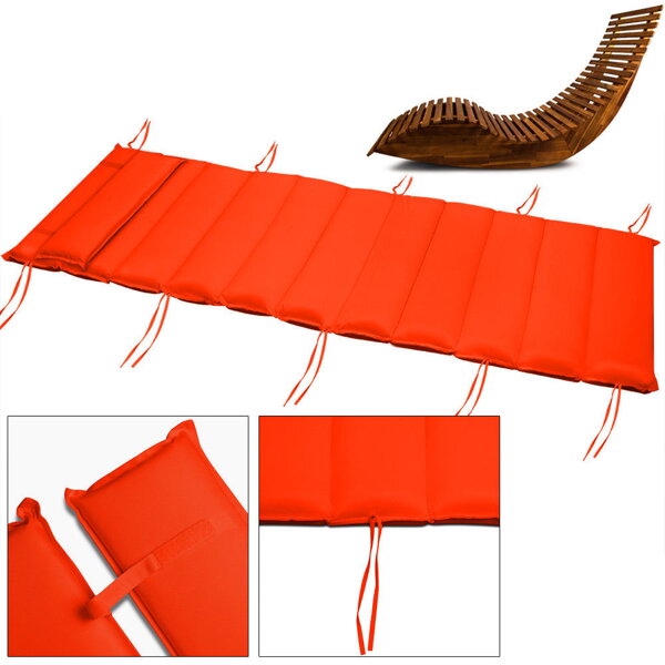 Detex® - elastická podložka na lehátko do sauny - tloušťka 7 cm, oranžová