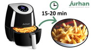 Horkovzdušná fritéza FRY, 1485W, 3,6l, bílá